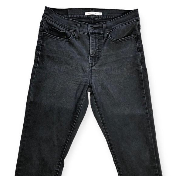 Levi’s 311 Shaping Skinny Soft Black Denim Jeans - Picture 2 of 9